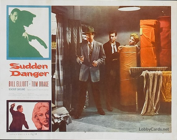 Sudden Danger lobby card