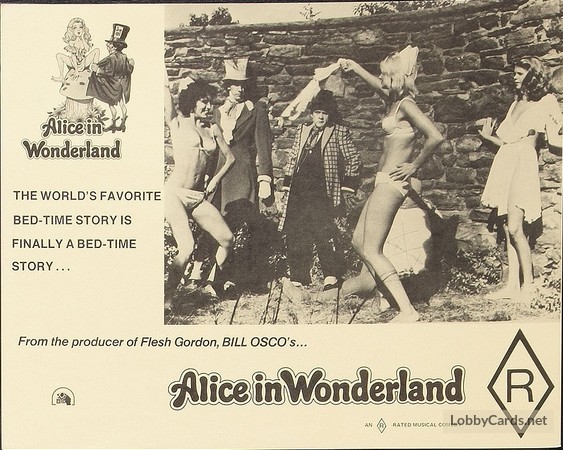 Alice In Wonderland An X Rated Musical Fantasy Lobby Card